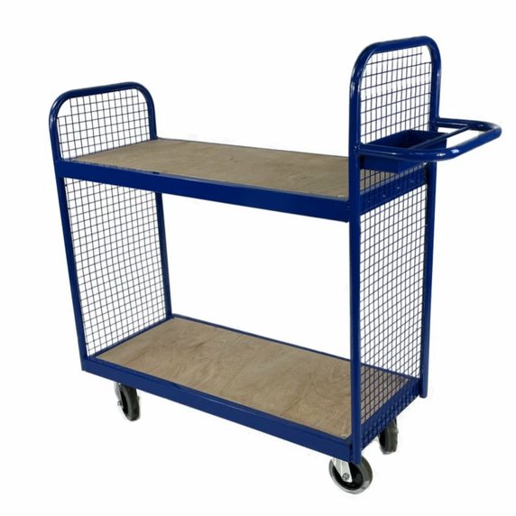 1000 x 450mm Narrow Aisle Order Picking Trolley - 200kg