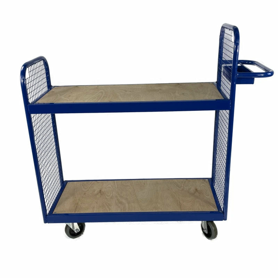 1000 x 450mm Narrow Aisle Order Picking Trolley - 200kg