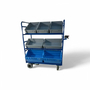 Powered Angled Tote Picking Trolley for 6 or 9 Totes