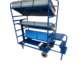Powered Angled Tote Picking Trolley for 6 or 9 Totes