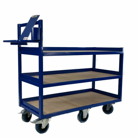 Heavy Duty 9 Tote Order Picking Trolley - 500kg