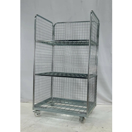Tall 3 Sided Roll Cage Picking Trolley - 400kg