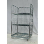Tall 3 Sided Roll Cage Picking Trolley - 400kg