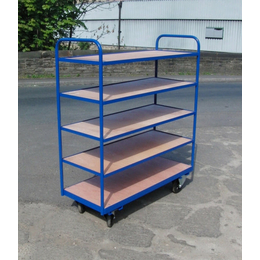 1220 x 500mm 5 Shelf Trolley - 250kg