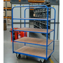 1220 x 610mm 4 Shelf Trolley - 500kg