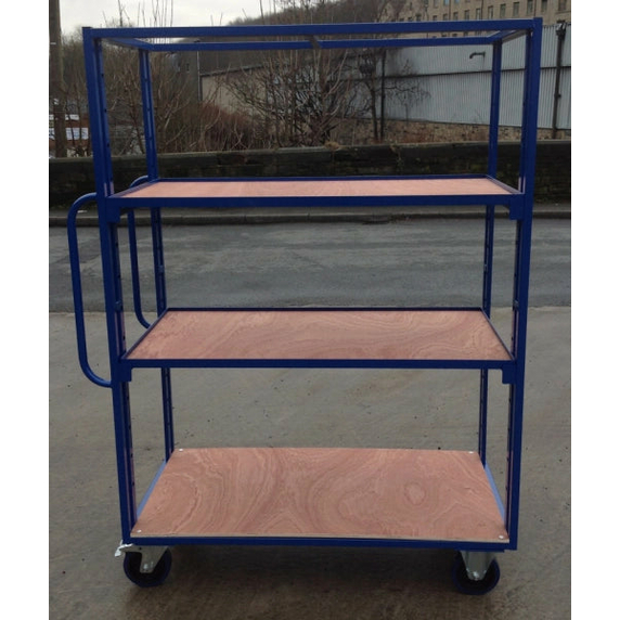 1000 x 600mm Adjustable Shelf Trolley - 500kg