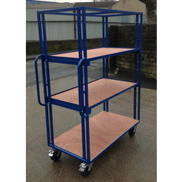 1220 x 800mm Adjustable Shelf Trolley - 500kg