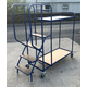 1000 x 500mm Picking Trolley with 4 Steps & 2 Shelves - 250kg