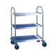 Small 3 Tier Stainless Steel Trolley - 125kg