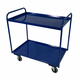 1000 x 610mm 2 Tier Tray Trolley - 150kg