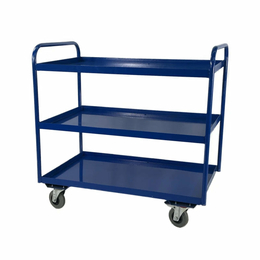 1000 x 610mm 3 Tier Tray Trolley - 150kg