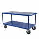 1600 x 800mm 2 Tier Shelf Trolley with Steel Shelves - 1000kg