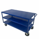1600 x 800mm 3 Tier Shelf Trolley with Steel Shelves - 1000kg