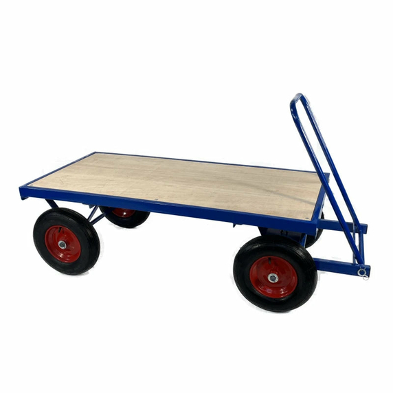 1500 x 700mm Pneumatic Turntable Truck - 500kg