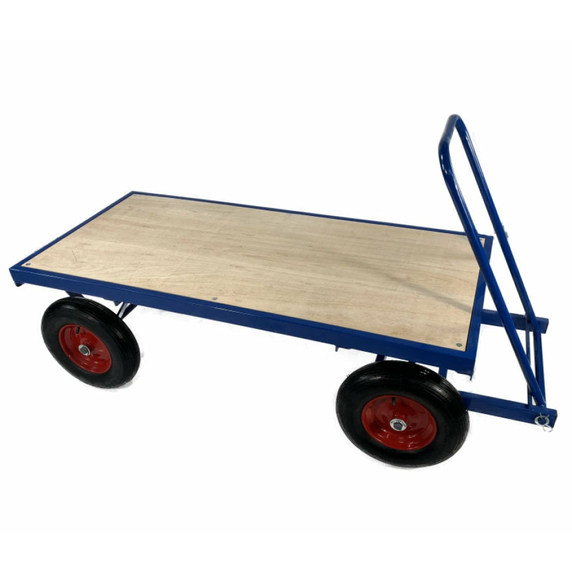1500 x 700mm Pneumatic Turntable Truck - 500kg