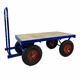 1220 x 700mm Pneumatic Turntable Truck - 500kg