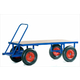 1500 x 800mm Pneumatic Turntable Truck - 500kg