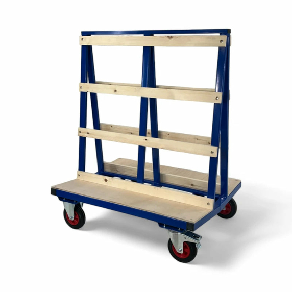 1200mm A Frame Glass Trolley - 500kg