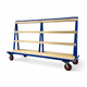 2400mm A Frame Glass Trolley - 600kg