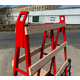 1200 x 1000mm Liftable A Frame Glass Trolley - 1000kg