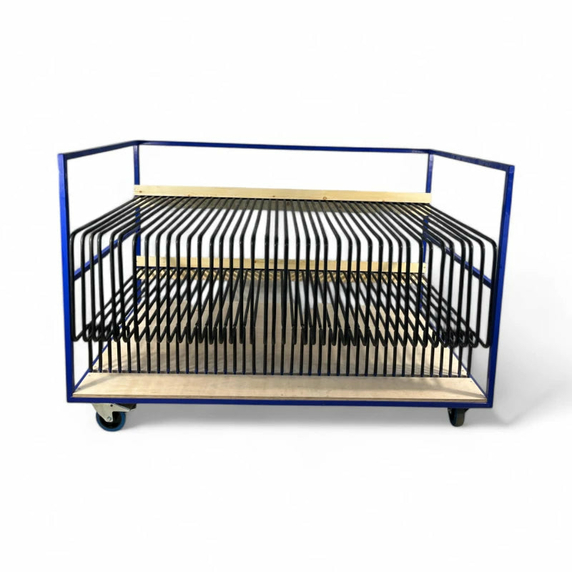 2080mm Single Sided Unit Trolley with 40 Slots - 800kg