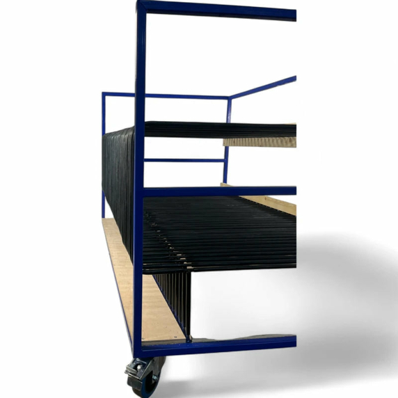 2080mm Single Sided Unit Trolley with 40 Slots - 800kg