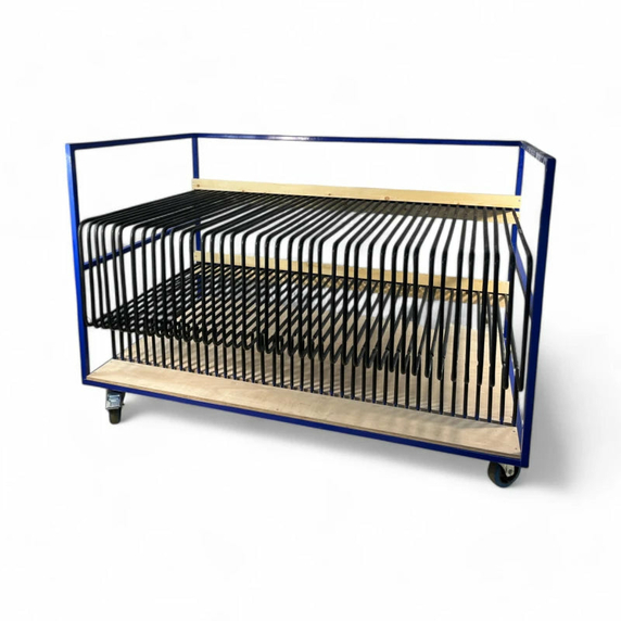 2080mm Single Sided Unit Trolley with 40 Slots - 800kg