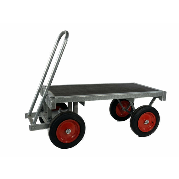 1220 x 610mm Galvanised Heavy Duty Turntable Truck - 1000kg