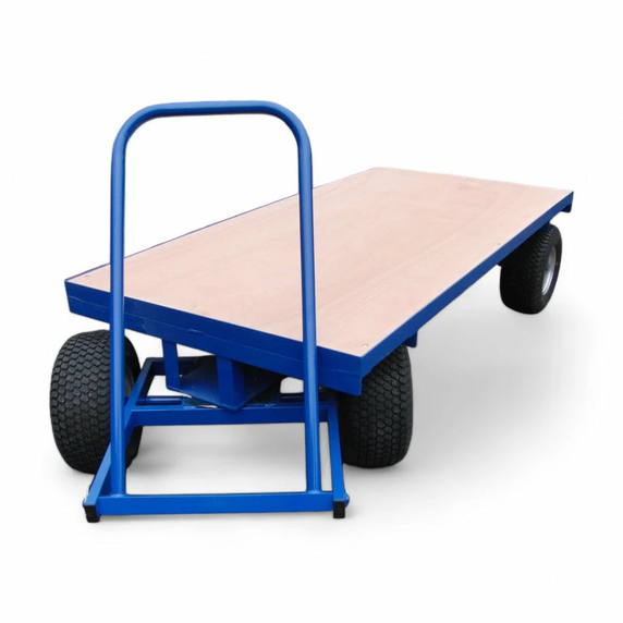 2000 x 1000mm Turntable Truck with Wide Turf Tyres - 1000kg