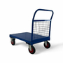 1000 x 700mm Steel Deck Mesh End Platform Truck - 500kg
