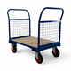 1000 x 700mm Double Mesh End Platform Truck - 500kg