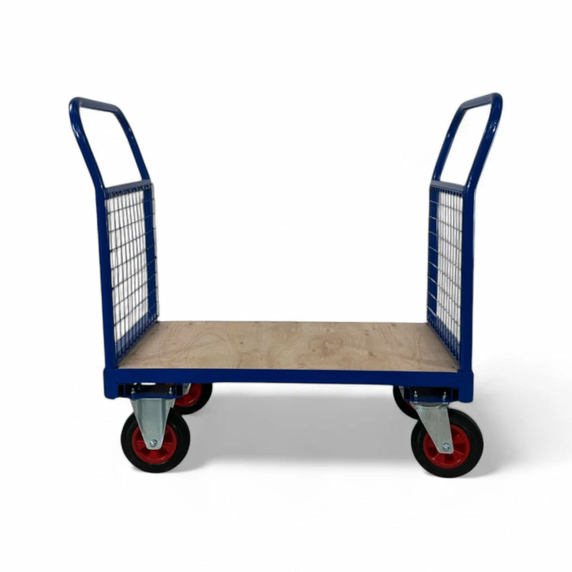 1000 x 700mm Double Mesh End Platform Truck - 500kg