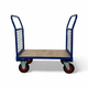 1000 x 700mm Double Mesh End Platform Truck - 500kg