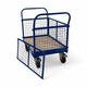 1000 x 700mm Platform Truck with Mesh Sides - 500kg