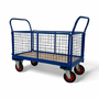 1220 x 610mm Platform Truck with Mesh Sides - 500kg