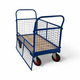 1220 x 610mm Platform Truck with Mesh Sides - 500kg