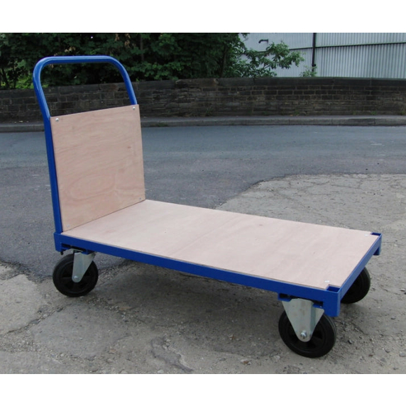 1220 x 800mm Timber End Platform Truck - 500kg