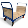 1220 x 800mm Double Timber End Platform Truck - 500kg