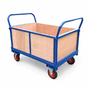 1220 x 800mm Platform Truck with Timber Sides - 500kg