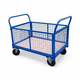 1220 x 800mm Platform Truck with Mesh Sides - 500kg