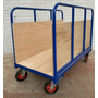 1500 x 750mm Long Load Platform Truck with Timber Sides - 500kg
