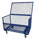 1170 x 650mm Light Duty Lockable Mesh Cage Trolley - 200kg