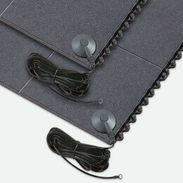 Blue Diamond Cushion Link Solid Top Floor Mat - Static Dissipative Blue Diamond Cushion Link Solid Top Floor Mat - Static Dissipative