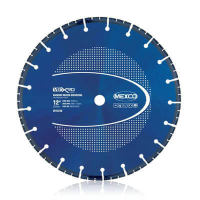 Mexco VBX90 300mm Vacuum Brazed Universal (Multi-Use) Diamond Blade