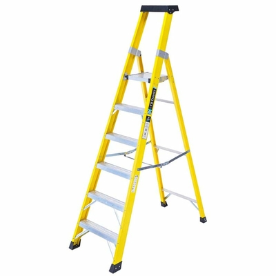 TB Davies INSUL8-P 6-Tread Professional Fibreglass Platform Step with Tool Tray