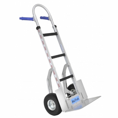AluTruk General Purpose Aluminium Sack Truck with Pneumatic Wheels - 300kg