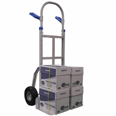 AluTruk Wide Frame Aluminium Sack Truck with Puncture-Proof Wheels - 300kg